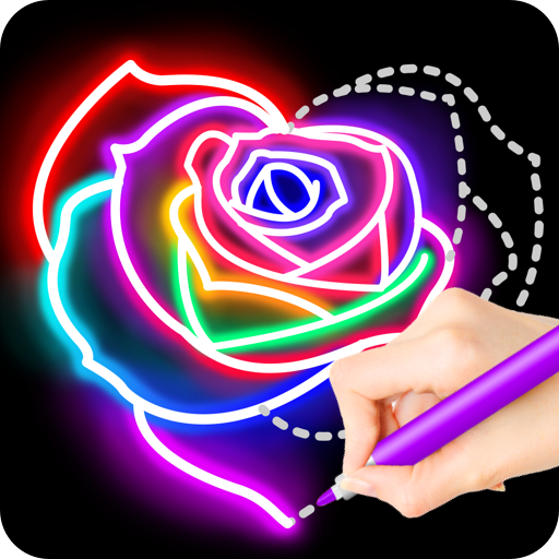 Logo of Learn To Draw Glow Flower