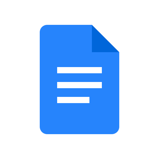 Logo of Google Docs