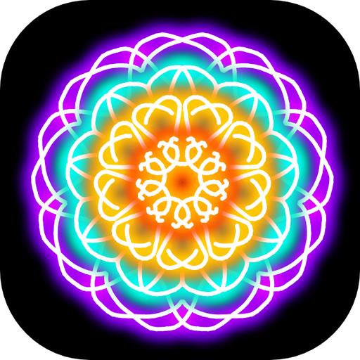 Logo of Glow Magic Doodle kaleidoscope