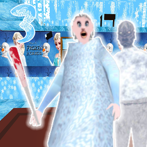 Logo of Frozen Granny Ice Queen Scary