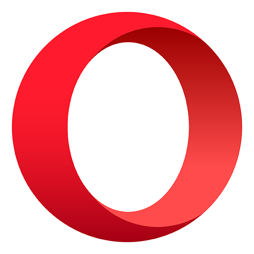 Logo of Opera browser with AI