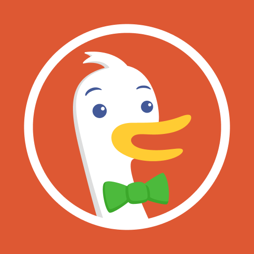 Logo of DuckDuckGo Private Browser